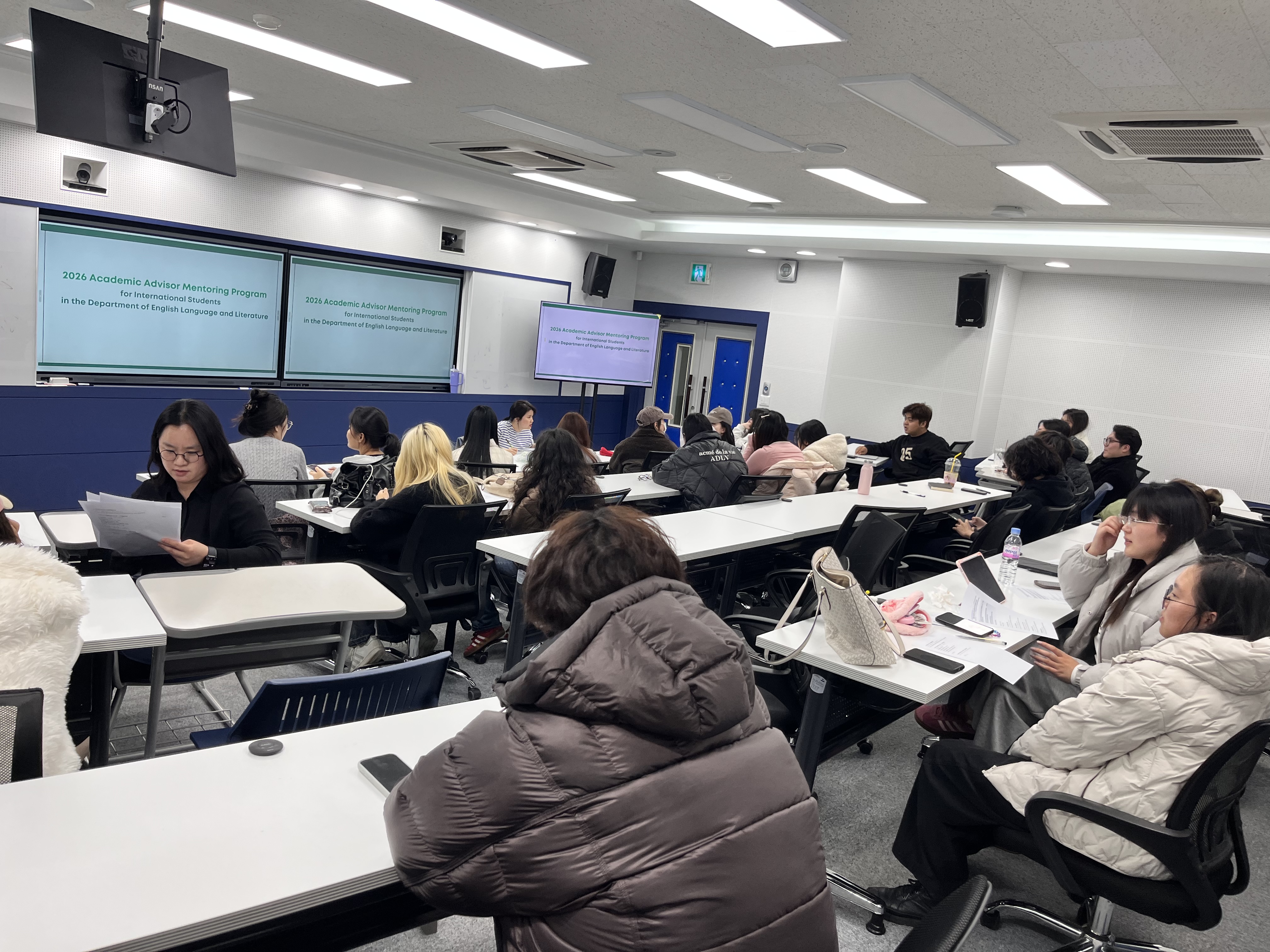 2026-1 영어영문학과 외국인 유학생 멘토링 프로그램 진행 2번째 파일 - 자세한 내용은 본문 참조